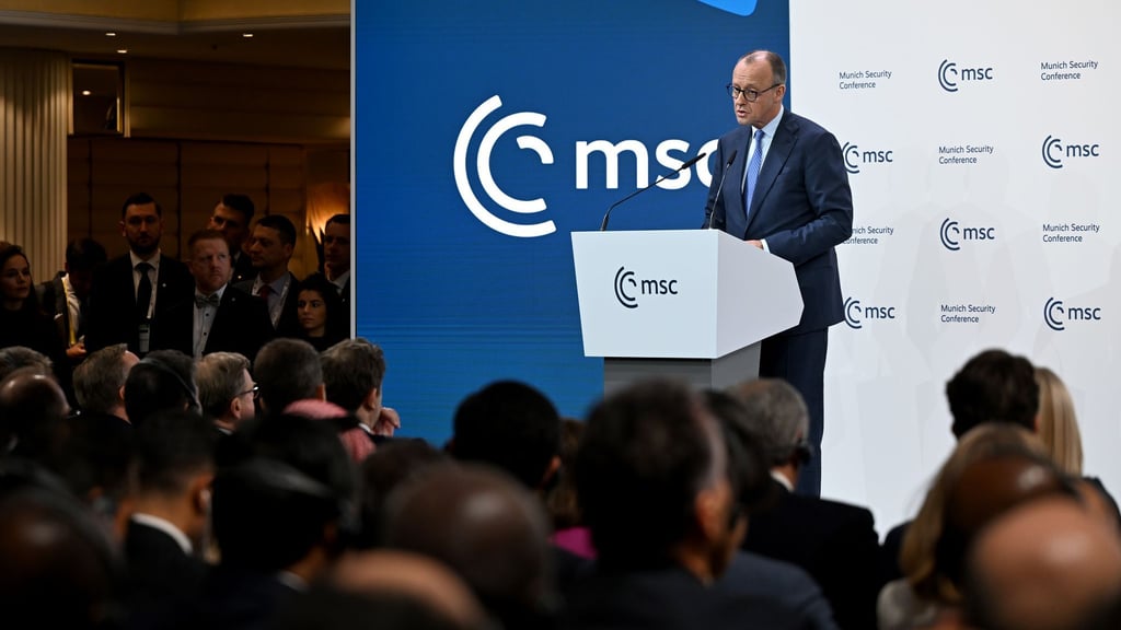 Bestätigt Gespräche über europäische nukleare Abschreckung: Bundeskanzler Friedrich Merz.