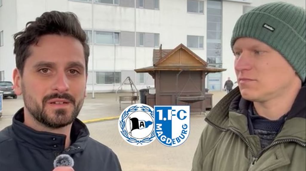 Die FCM-Reporter Nico Esche und Tobias Buschendorf blicken auf das anstehende Heimspiel des 1. FC Magdeburg gegen Arminia Bielefeld.