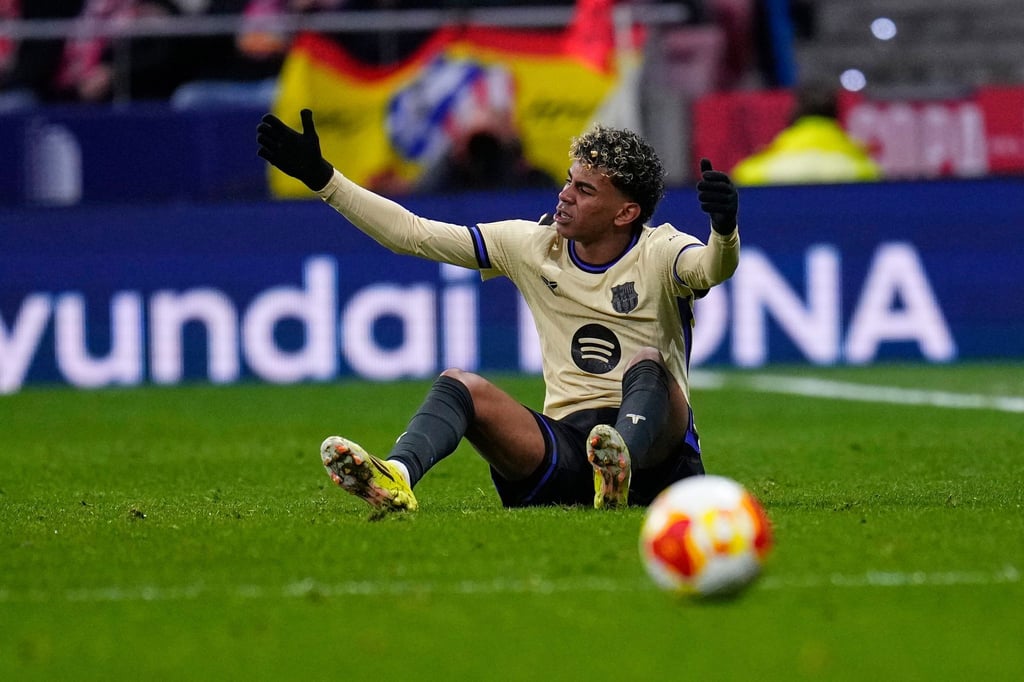 Ein bitterer Abend in Madrid für den FC Barcelona.