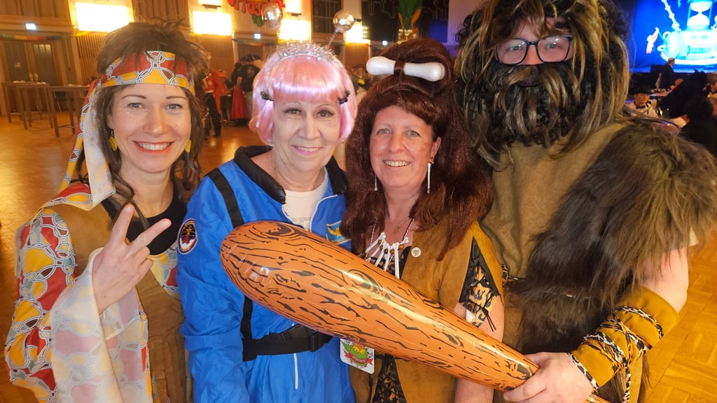 Besucher beim Magdeburger Ottojaner-Karneval 2026.