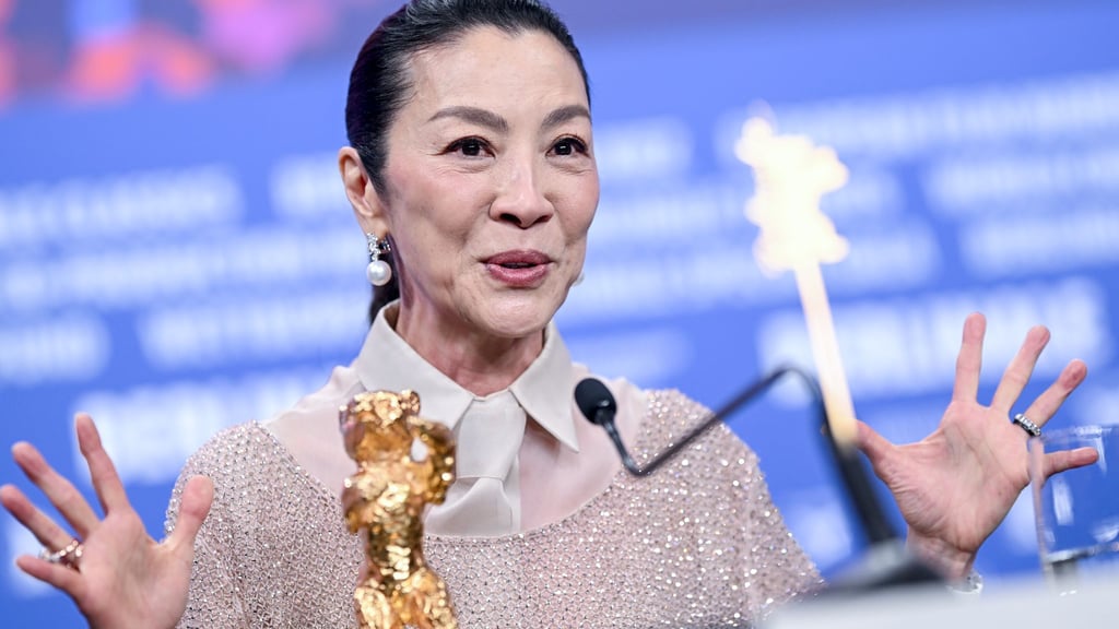 Ein Hollywoodstar auf der Berlinale: Michelle Yeoh.