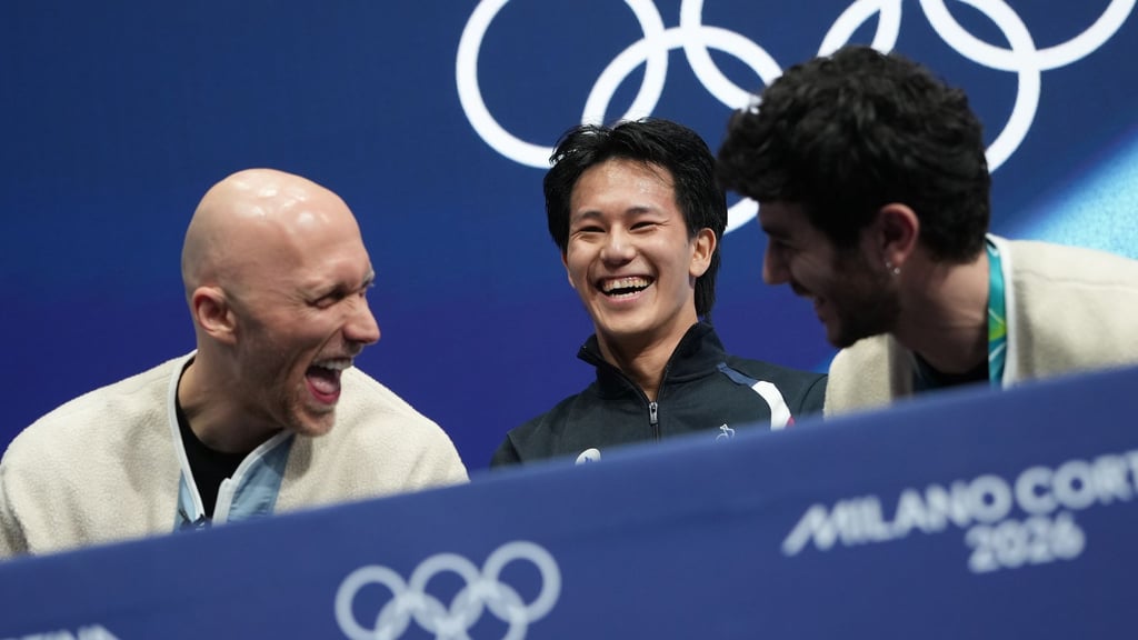 Eiskunstlauf-Choreograph Benoît Richaud hat viel zu tun in Mailand.