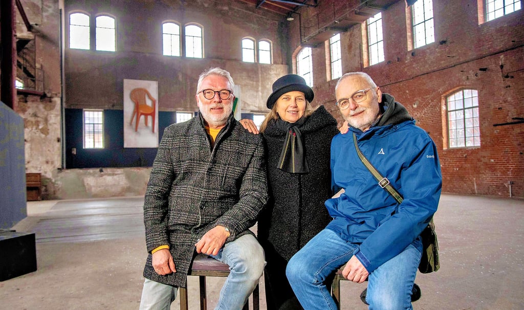Der brau.Art-Verein hat  einen neuen Vorstand: Detlef Münnich (l.)  hat  Eckhard Zilm  (r.)  abgelöst.  Susanne Weichhold ist Schatzmeisterin.