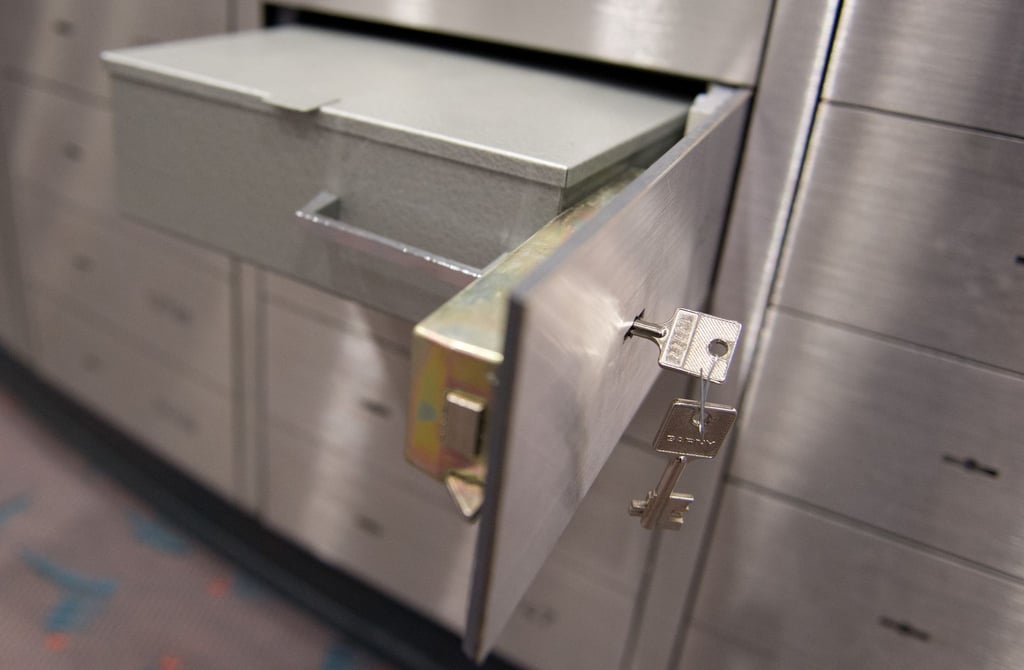 Erneut wurden in einer Bankfiliale Schließfächer aufgebrochen, diesmal in Stuhr bei Bremen. (Symbolbild)