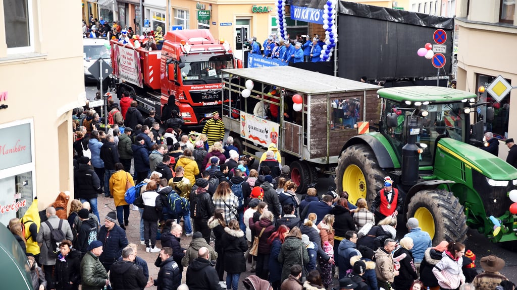 Am Rosenmontag rollt der Umzug der Karnevalisten wieder durch Köthen.