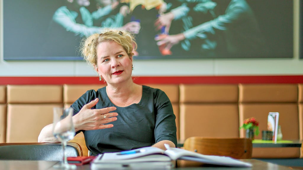 Sabine Schramm ist seit gut zweieinhalb Jahren Intendantin des Puppentheaters Magdeburg.