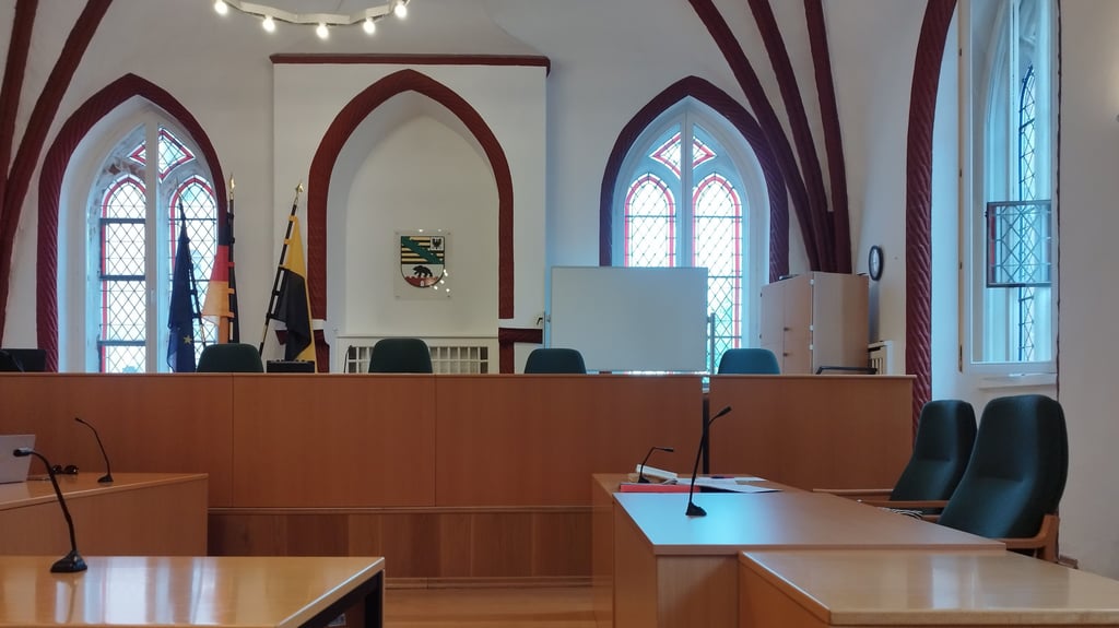 Gerichtssaal im Amtsgericht Salzwedel