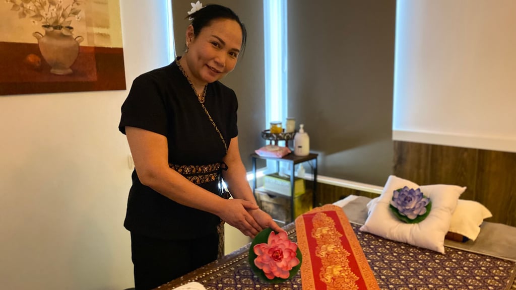 Rasamee Riemeier aus Thailand wagt einen Neustart in Wernigerode. Sie hat ein Massage-Studio eröffnet.