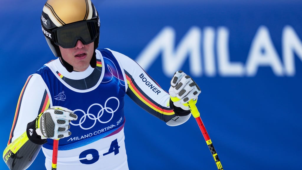 Skirennfahrer Anton Grammel vermisst in Bormio eine Olympia-Atmosphäre.