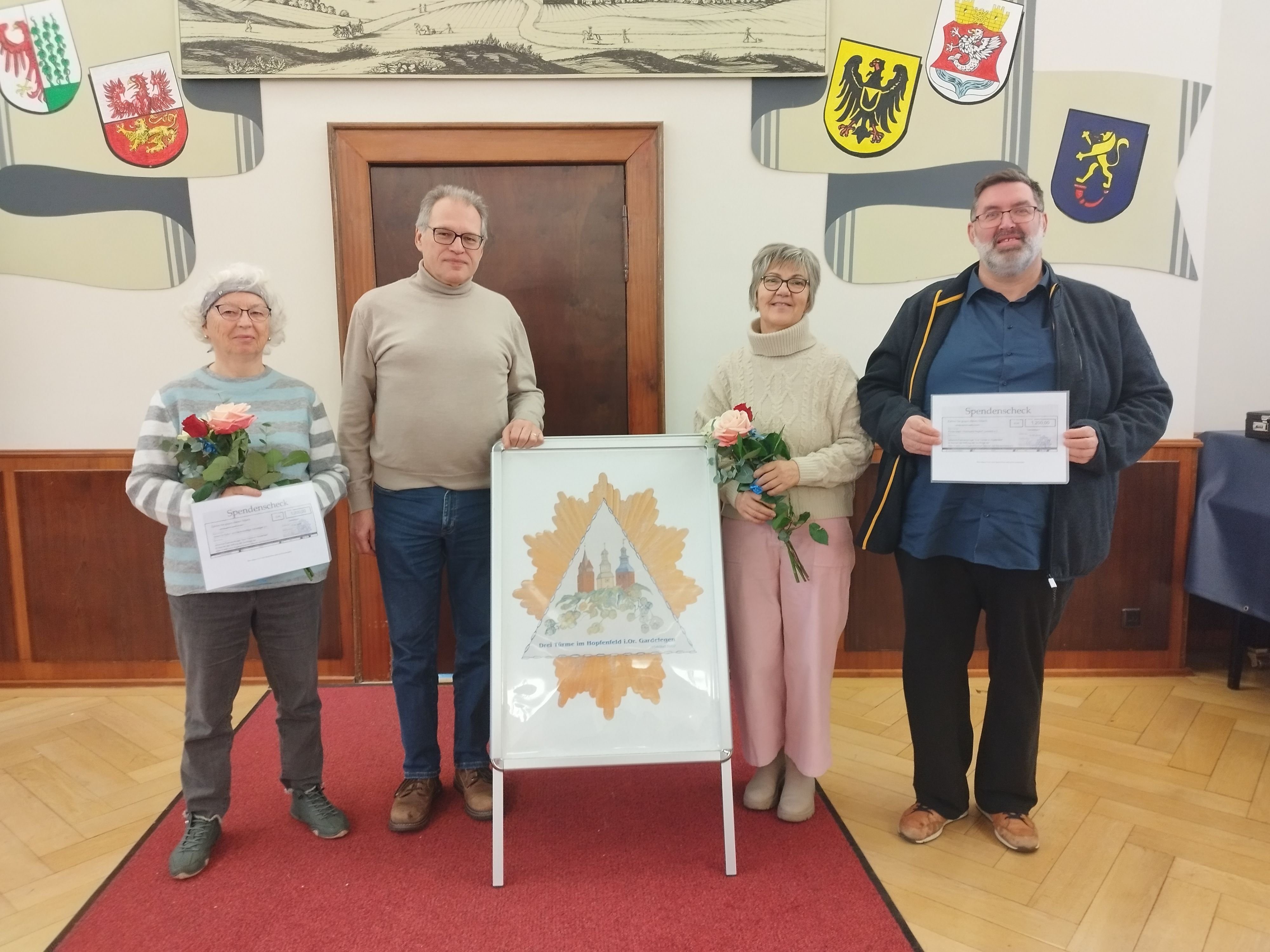 Kulturförderung in Sachsen-Anhalt: Förderung: Freimaurerloge unterstützt zwei Vereine mit jeweils 1.200 Euro