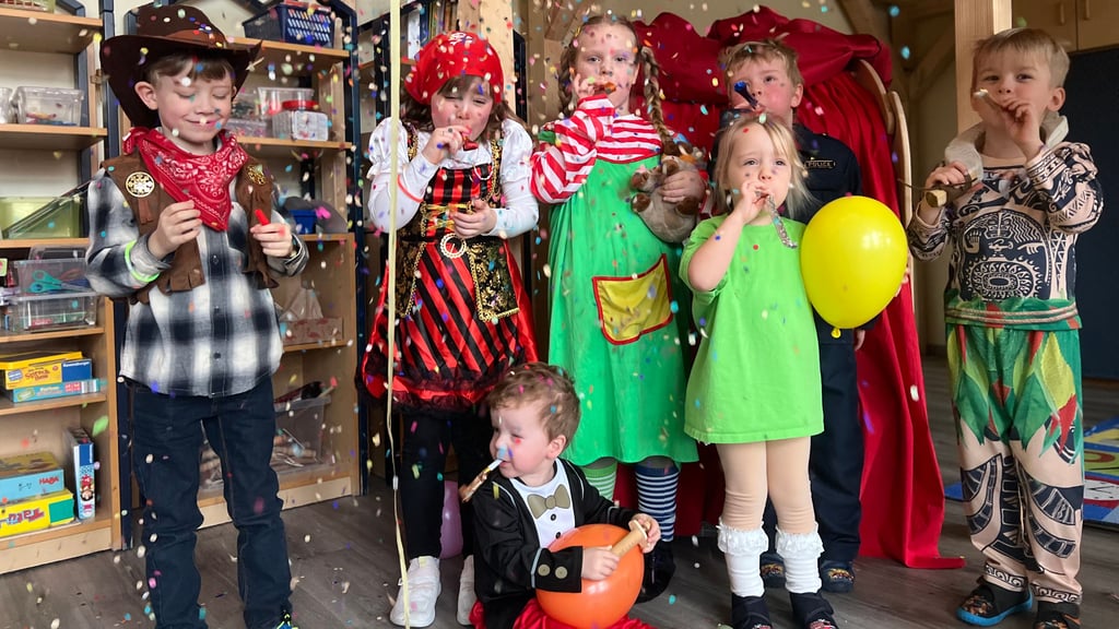 Ausgelassene Stimmung bei den Anderbecker Mühlenspatzen.