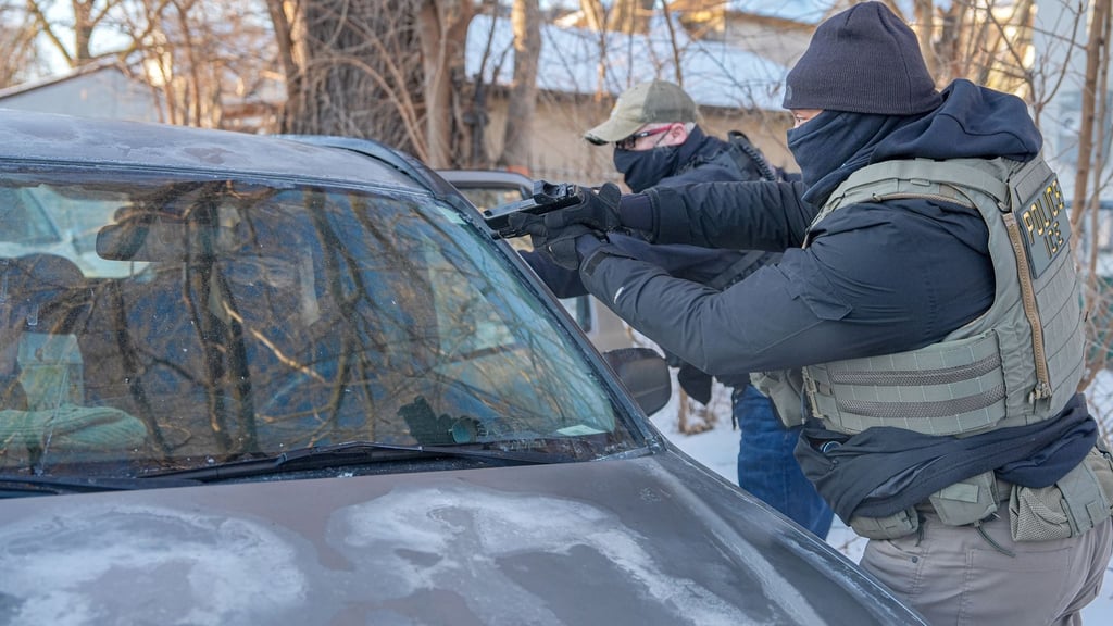 Das teils martialische Auftreten von Einsatzkräften des Bundes in US-Städten sorgt für viel Kritik. (Archivbild)