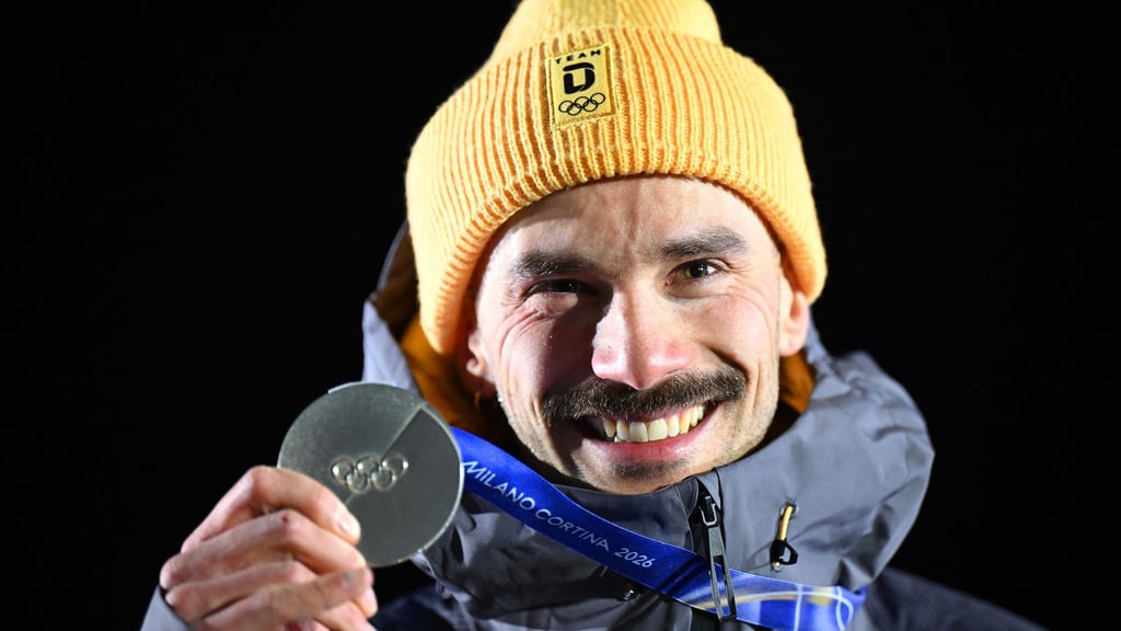 Seine Medaille ist für einen ganz besonderen Menschen: Axel Jungk.