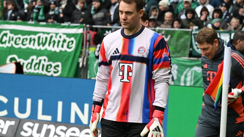 Zur Halbzeit ausgewechselt: Bayern-Torwart Manuel Neuer in Bremen.