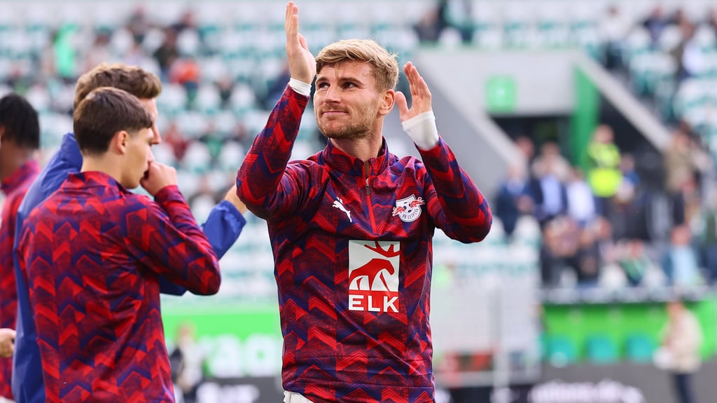 Timo Werner wird sich bei RB verabschieden.