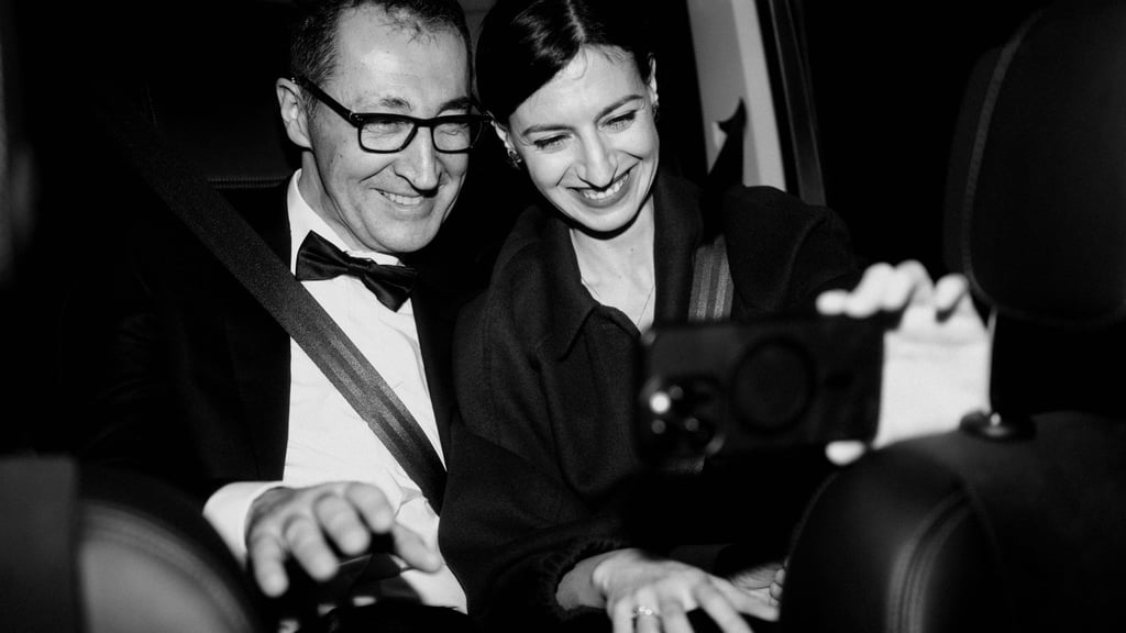 Sind jetzt ein Ehepaar: Grünen-Spitzenkandidat Cem Özdemir und Flavia Zaka.