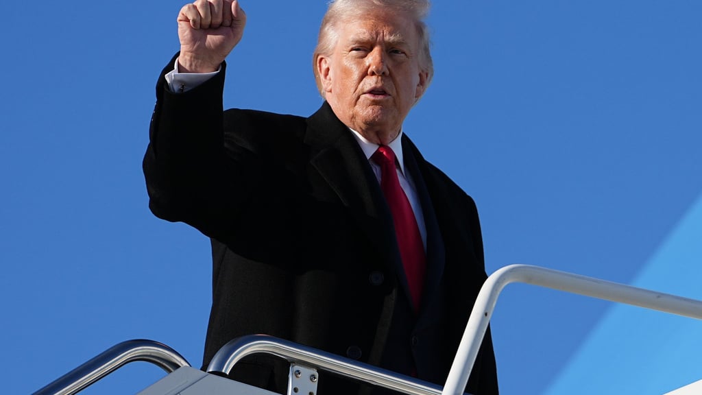 US-Präsident Trump hat dem Iran mit einem Angriff gedroht.