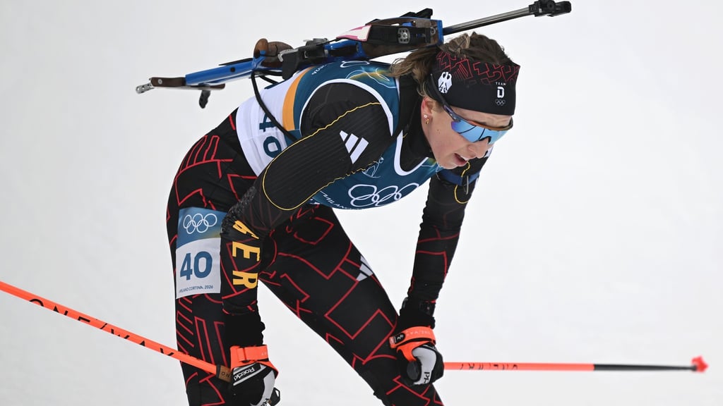 Franziska Preuß verpasst die ersehnte Einzelmedaille.