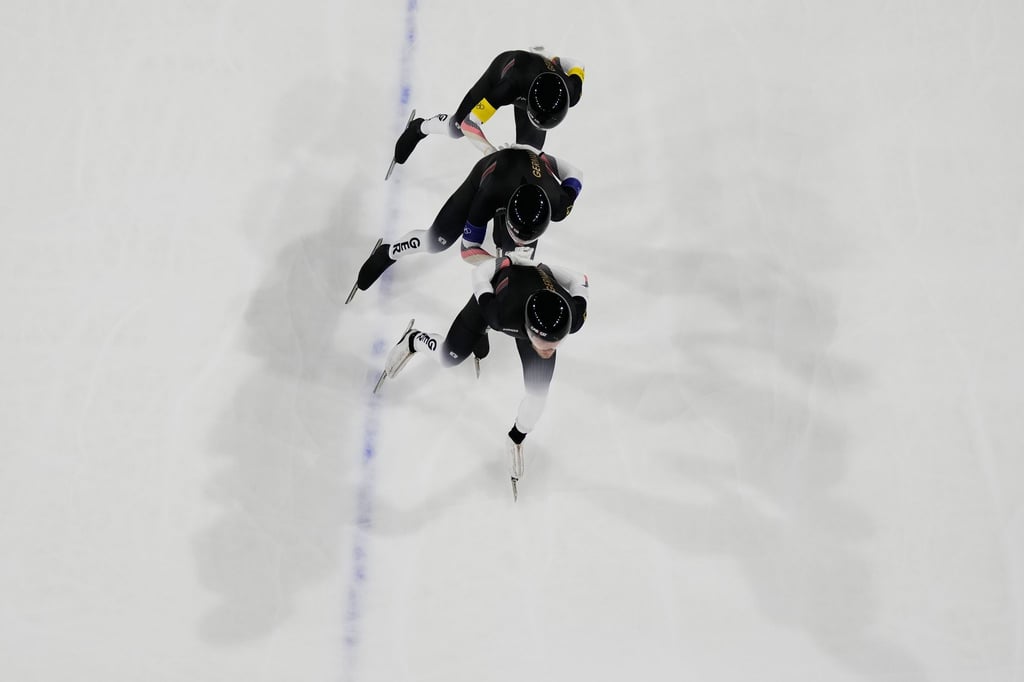 Die deutschen Eisschnellläufer waren im Viertelfinale der Teamverfolgung ohne Chance.