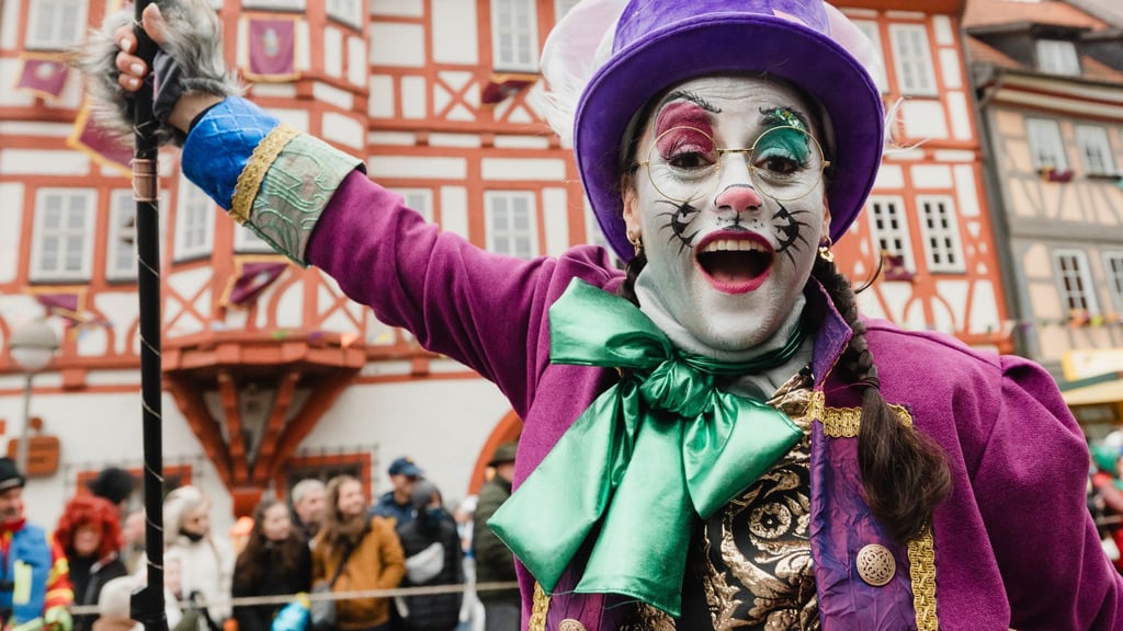 Nach Pause wieder ein großer Karnevalsumzug auch in Erfurt - am Samstag bereits in Wasungen. (Illustration).