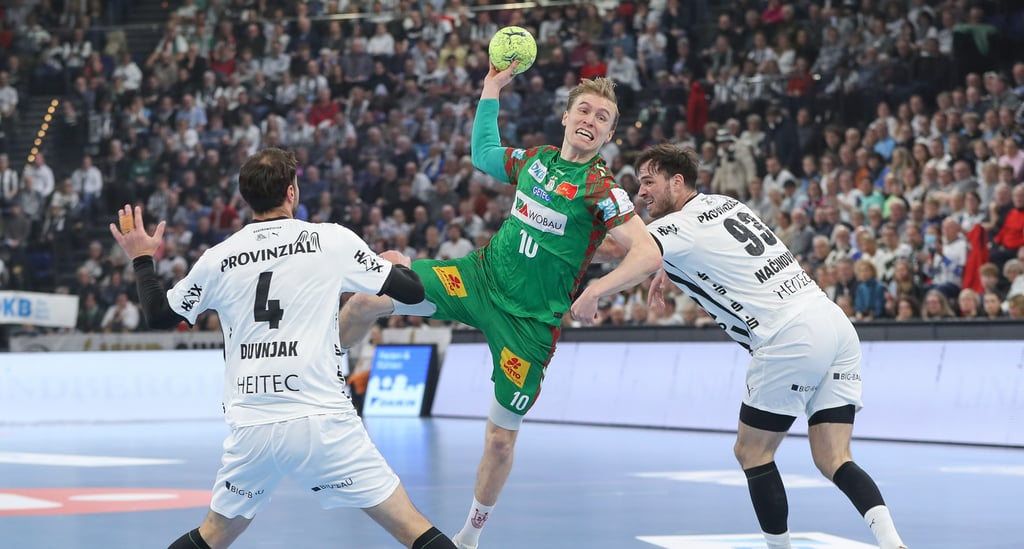 Gisli Kristjansson erzielte in Kiel sein 500. Bundesligator.