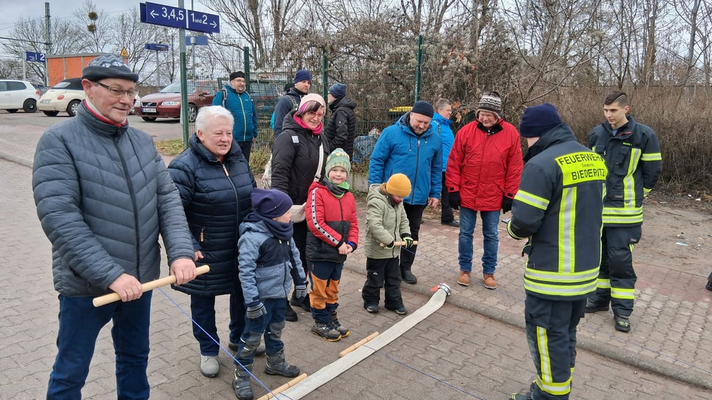 An dieser Station am Bahnhof war Schnelligkeit gefragt.