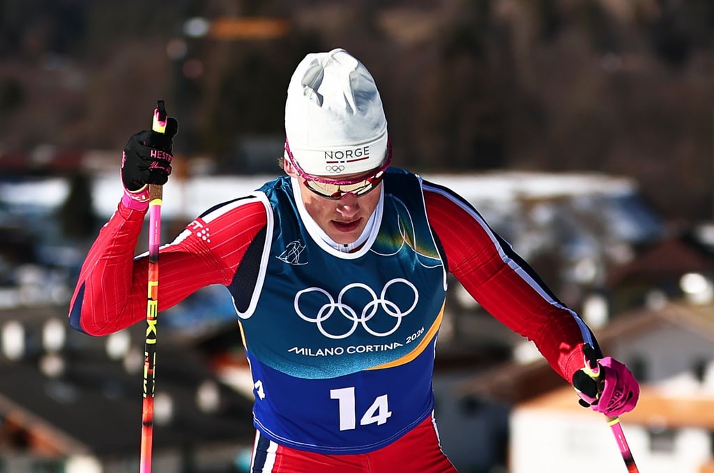 Johannes Hoesflot Klaebo prägt die Winterspiele in Italien.