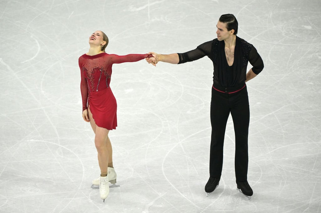 Starke Vorstellung: Minerva Hase und Nikita Volodin liegen nach dem Kurzprogramm in Führung.