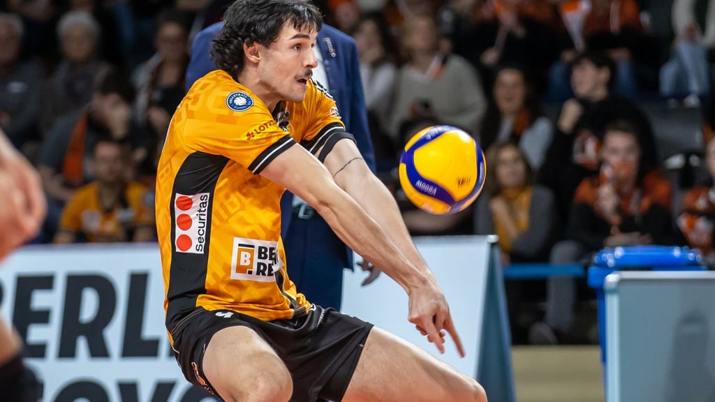Nolan Flexen sammelte eifrig Punkte für die BR Volleys. (Archivbild)
