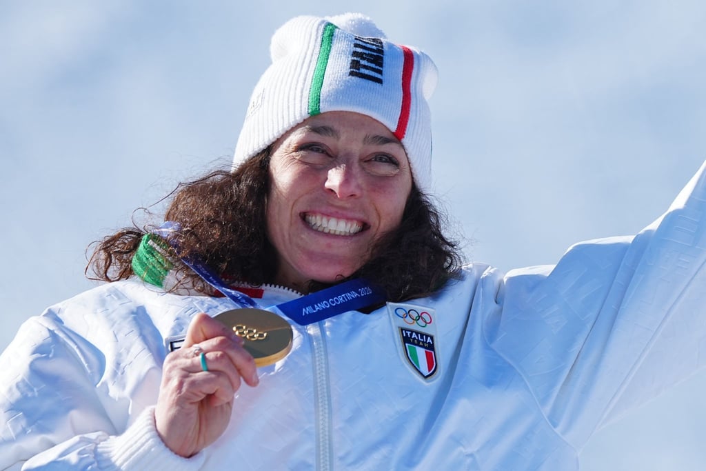 Eine der schon jetzt etlichen italienischen Olympia-Stars: Skirennfahrerin Federica Brignone.