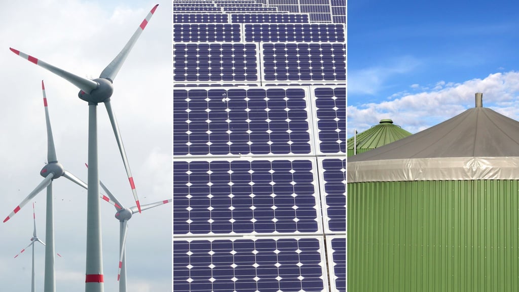 Thüringen will mehr eigene Energieerzeugung erreichen (Illustration)