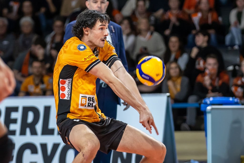 Nolan Flexen sammelte eifrig Punkte für die BR Volleys. (Archivbild)