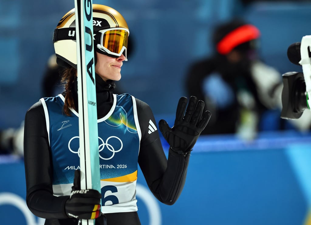 Erste Medaillenhoffnungen geplatzt: Skispringerin Selina Freitag und das deutsche Team blicken auf durchwachsene erste Olympia-Hälfte zurück. (Archivbild)
