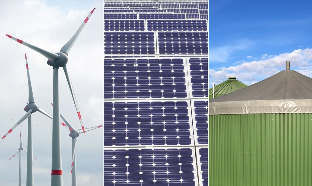 Thüringen will mehr eigene Energieerzeugung erreichen (Illustration)