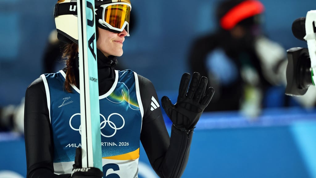 Erste Medaillenhoffnungen geplatzt: Skispringerin Selina Freitag und das deutsche Team blicken auf durchwachsene erste Olympia-Hälfte zurück. (Archivbild)