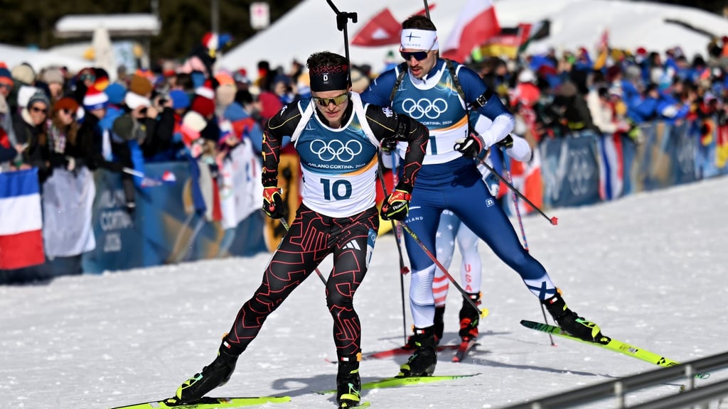 Philipp Horn (l) zeigte ein solides Verfolgungsrennen.