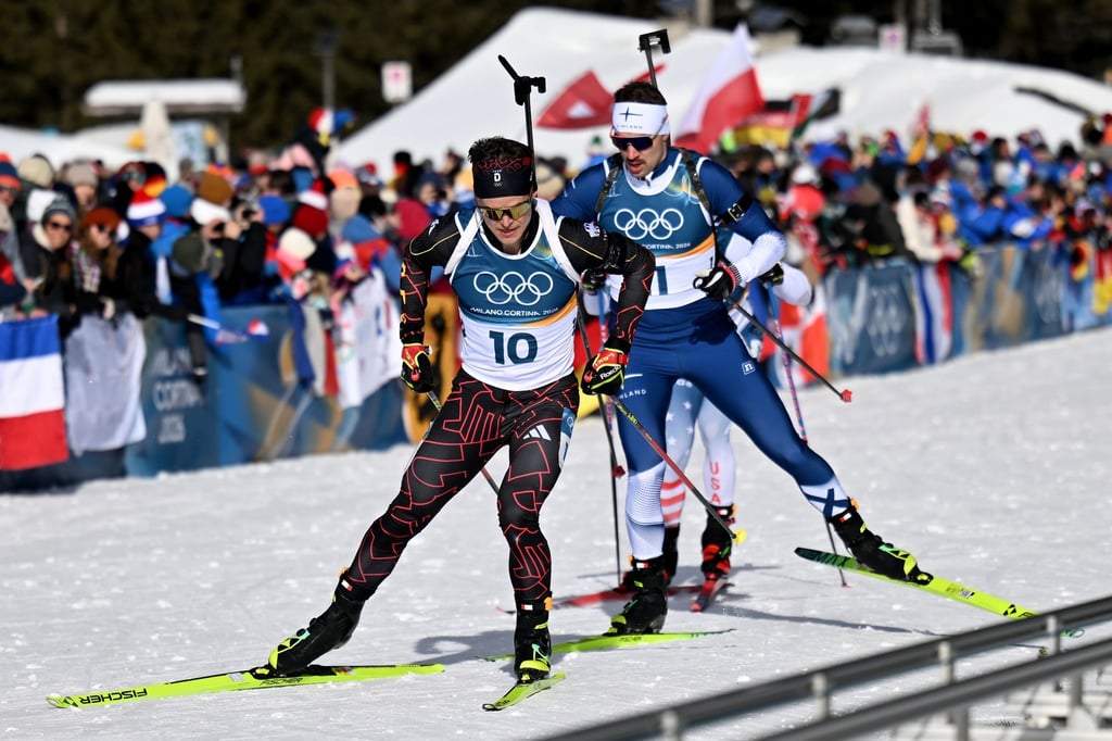 Philipp Horn (l) zeigte ein solides Verfolgungsrennen.