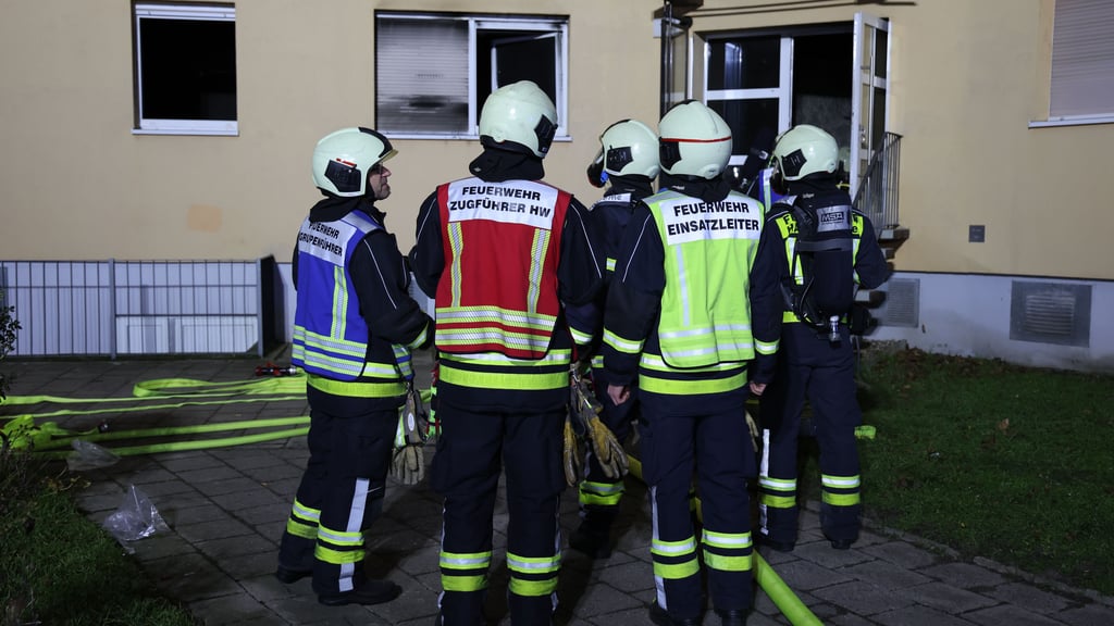 Die Feuerwehr war im Ernst-Haeckel-Weg in Halle-Neustadt im Einsatz. 