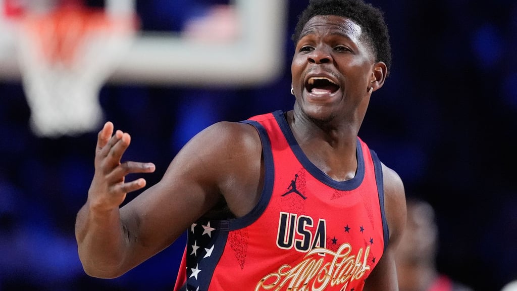 Anthony Edwards wurde zum MVP des All-Star-Games gewählt.