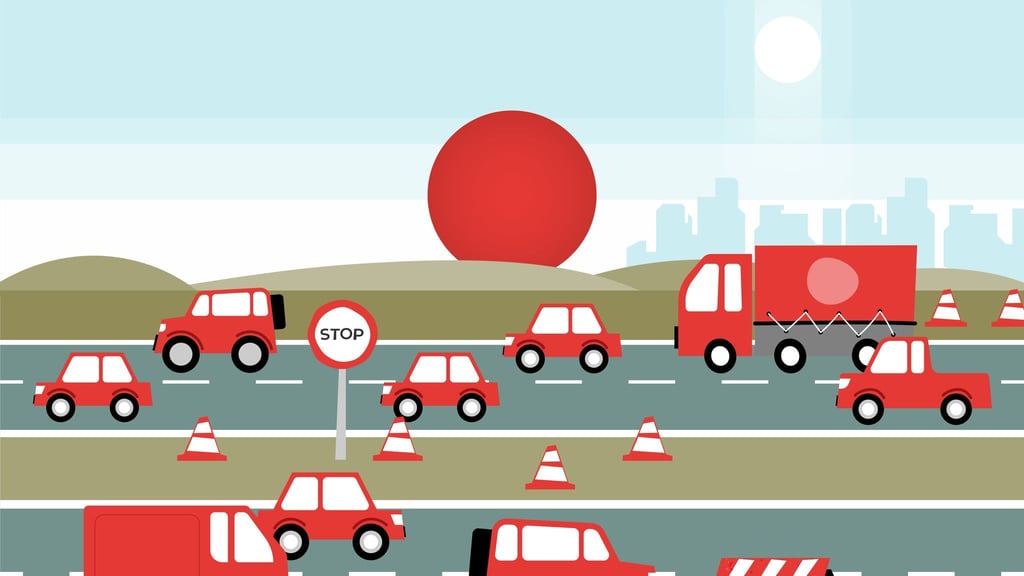 Rückreiseverkehr: Wintersportler und Ferienrückkehrer sorgen auf den Autobahnen für volle Straßen.