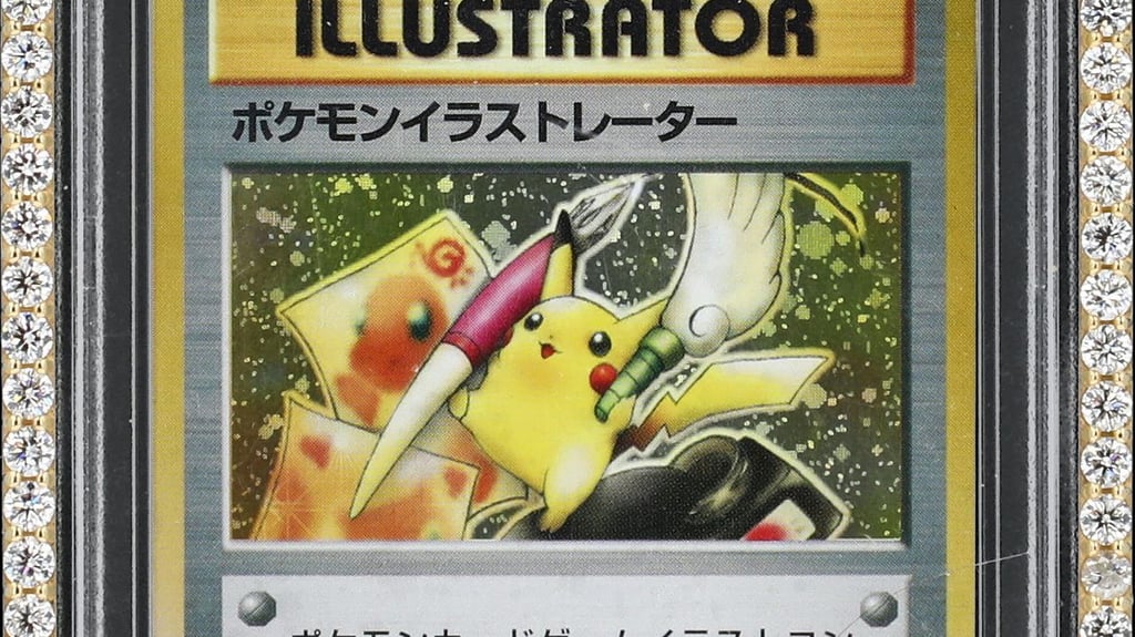 Der Youtuber und Wrestler Logan Paul ließ die Karte versteigern.