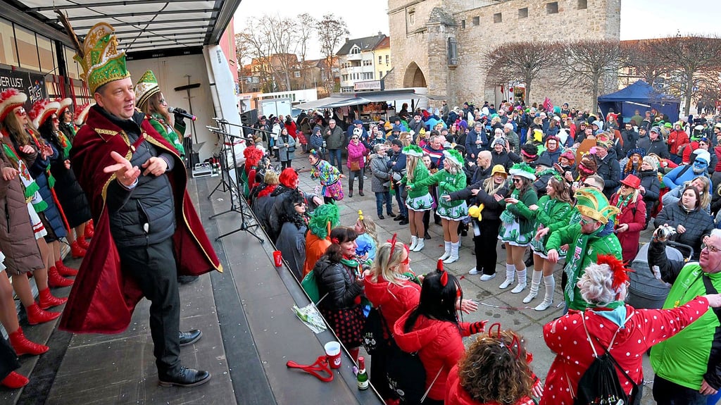 Zum Abschluss gab der ACC  auf dem Johannistorplatz noch einen Einblick in sein aktuelles  Programm.