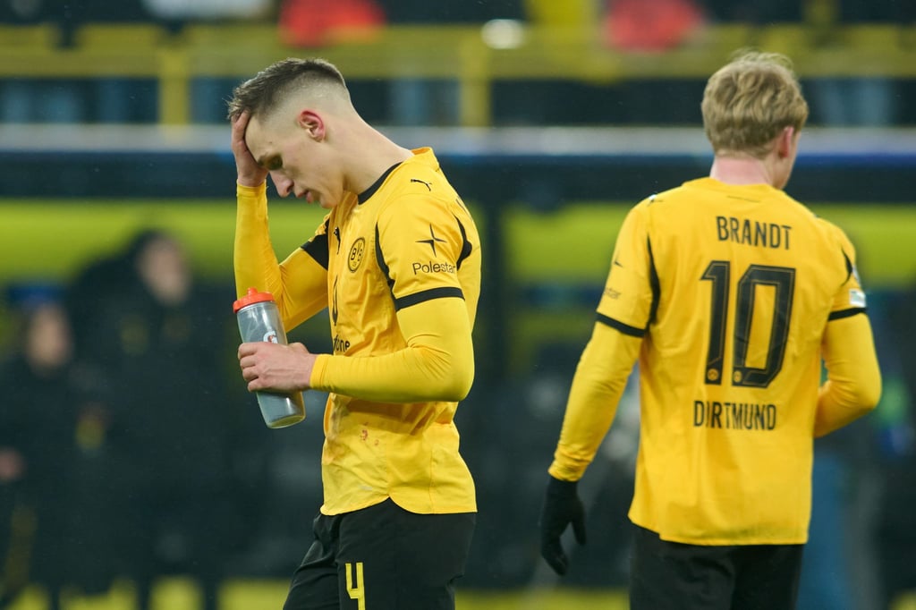Nico Schlotterbeck fehlt Borussia Dortmund gegen Atalanta Bergamo. (Archivbild)