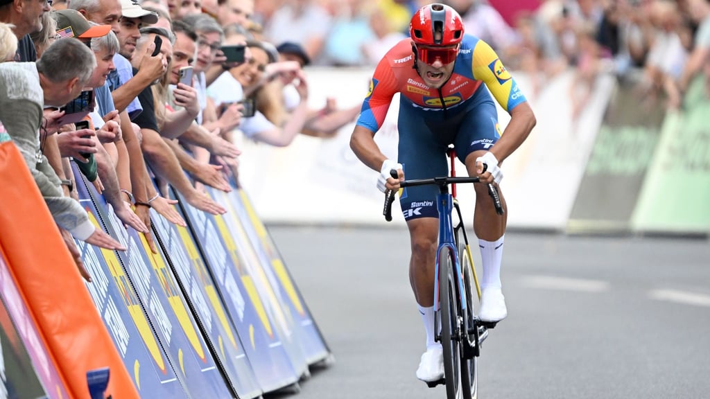 Der italienische Radprofi Jonathan Milan. (Archivbild)