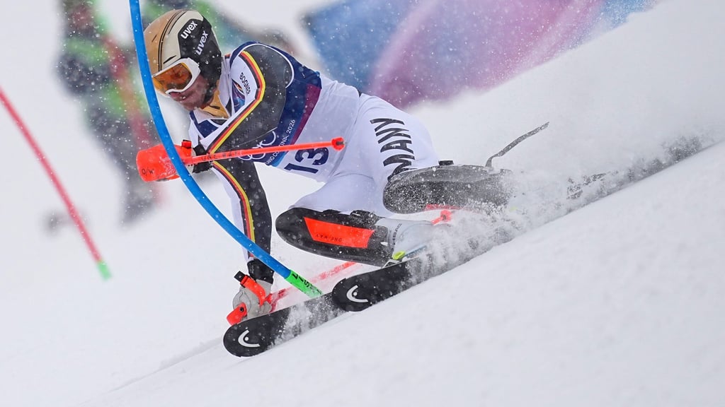 Linus Straßer hat im Olympia-Slalom nur noch geringe Medaillenchancen.