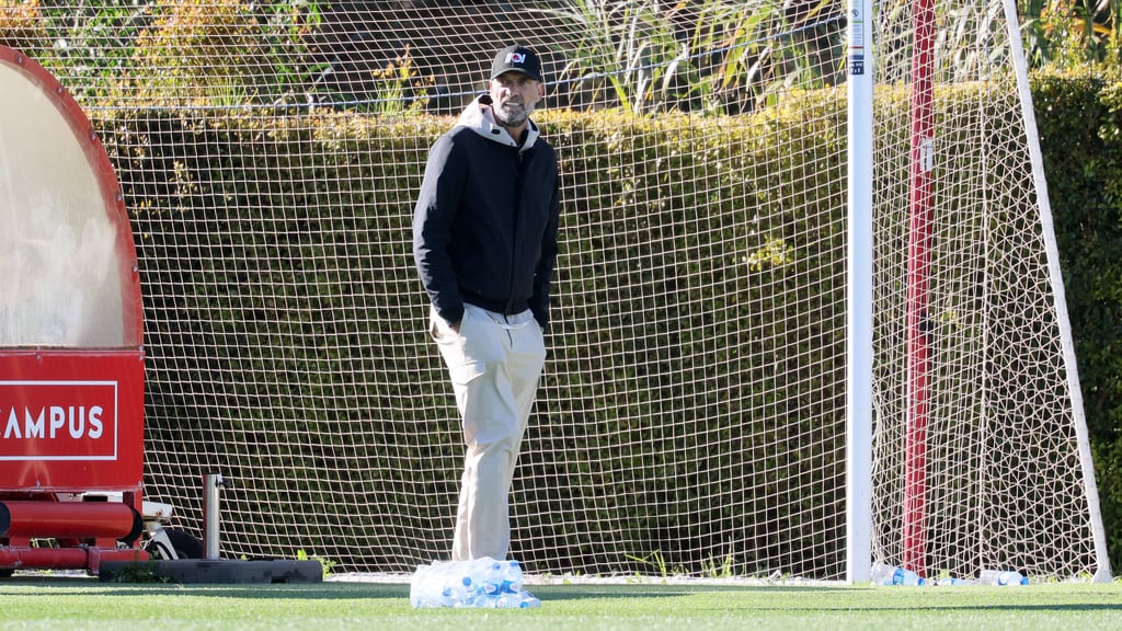 Jürgen Klopp im Trainingslager von RB Leipzig.