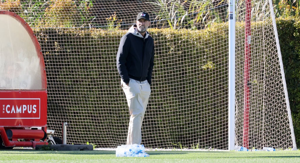 Jürgen Klopp im Trainingslager von RB Leipzig.