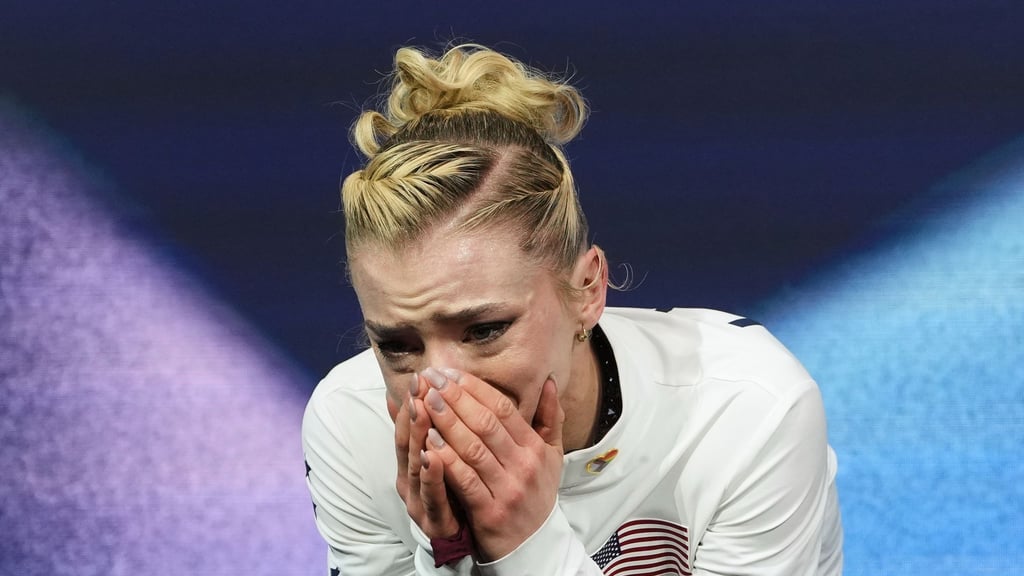 Bei Amber Glenn flossen bittere Tränen.