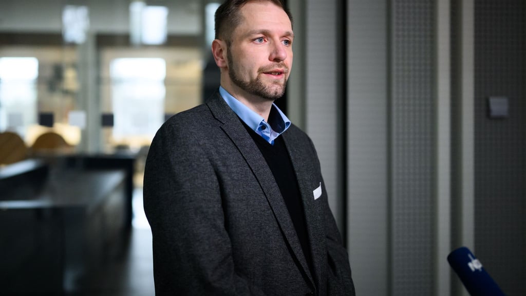 AfD-Landesvize Stephan Bothe hält die neue Einstufung seiner Partei durch den Verfassungsschutz für rechtswidrig.