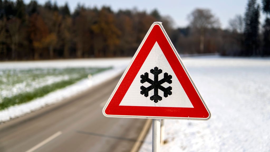 Um Schneeverwehungen im Winter zu verhindern, stehen im Landkreis Wittenberg an mehreren Stellen Schneefangzäune.
